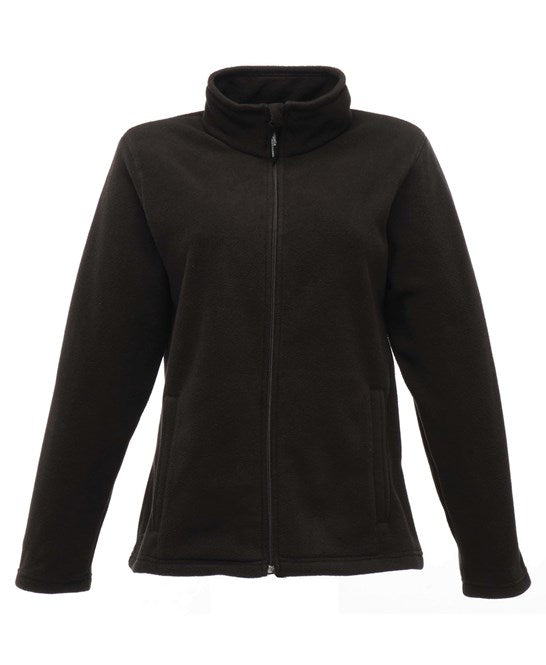 Women's full-zip microfleece 10 / Black