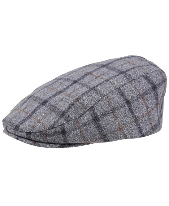 Acer tweed-effect flat cap S / GREY
