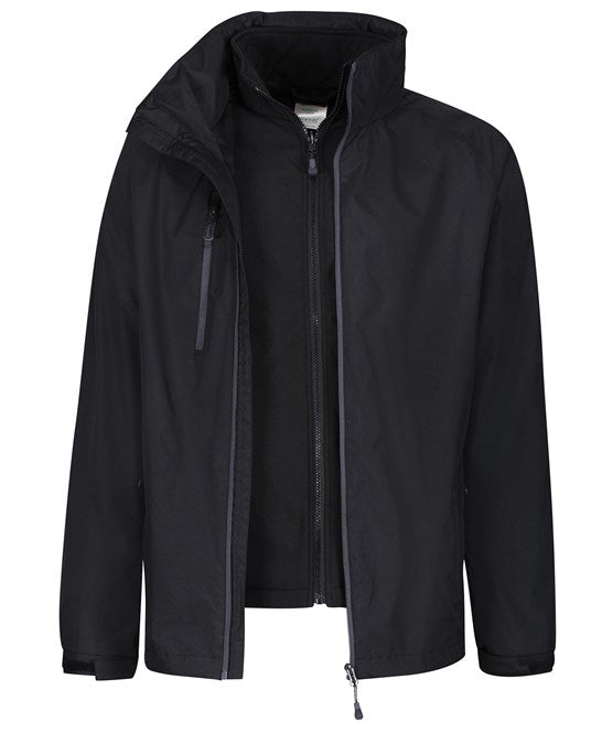 Honestly made recycled 3-in-1 jacket S / Black