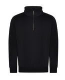 Pro 1/4 neck zip sweatshirt S / Black