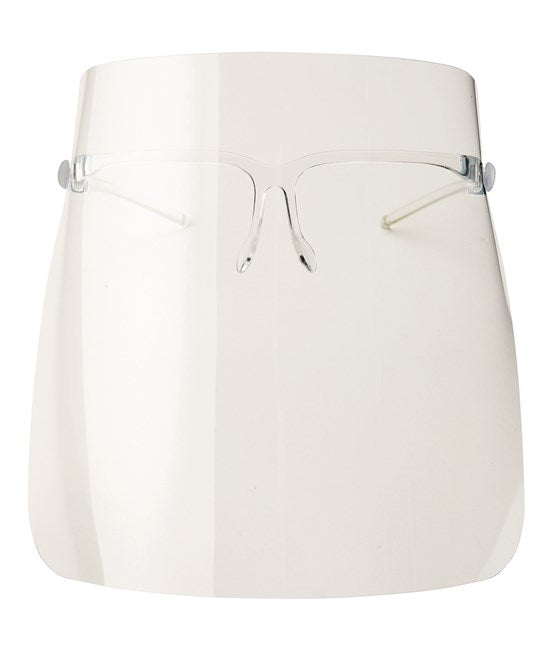 Easy fit face shield (pack of 20) One Size / Clear