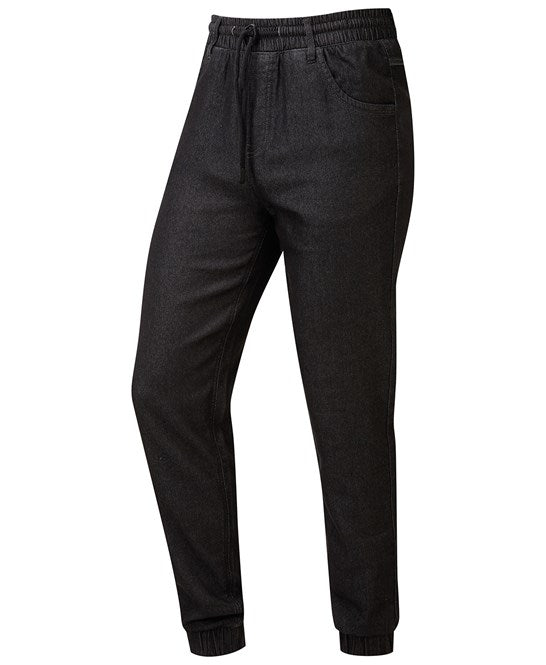Chef's artisan jogger bottoms XS / Black Denim