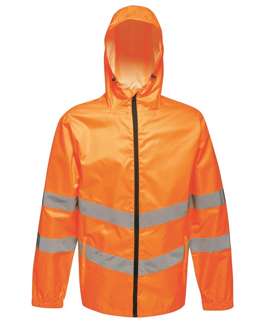 High-vis pro pack-away jacket S / Orange