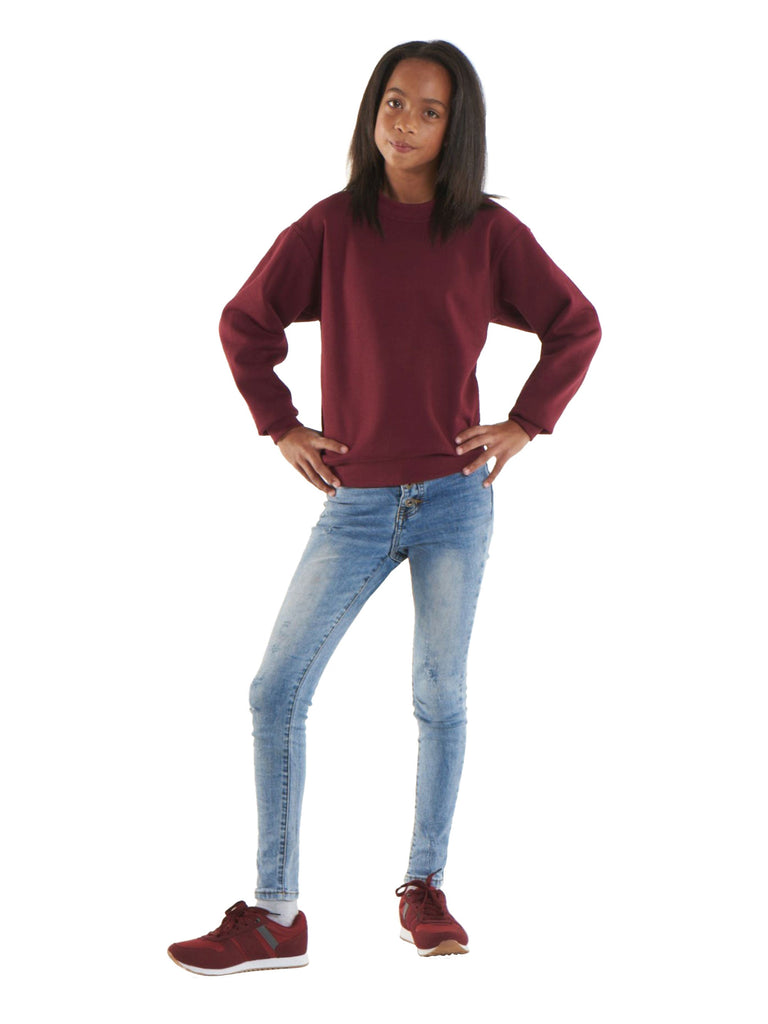 300GSM Childrens Sweatshirt 2 / Black