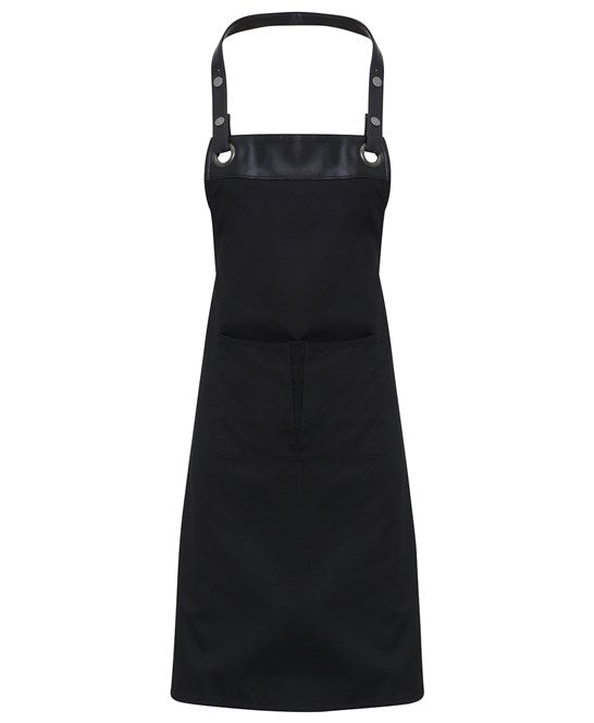 Espresso bib apron One Size / Black/Black