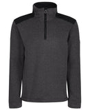 Holbeck half zip fleece S / Black
