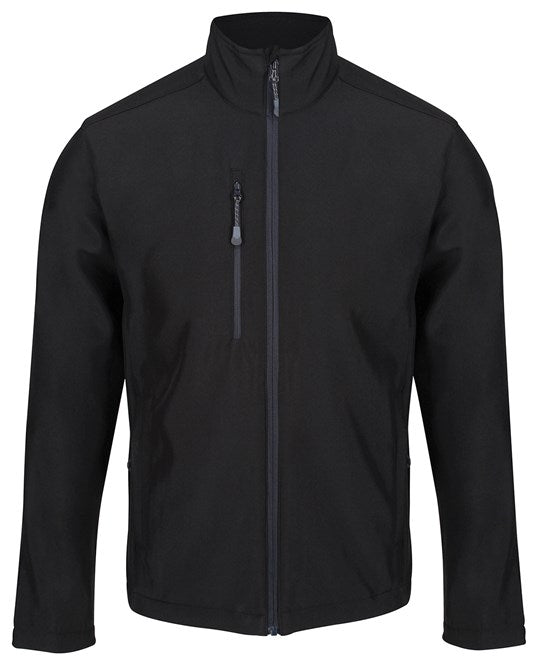 Honestly Made recycled softshell jacket S / Black