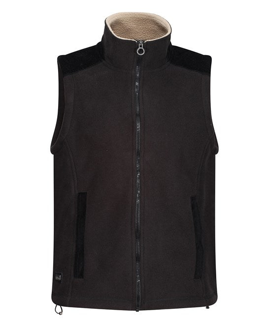 Faversham fleece bodywarmer S / Black