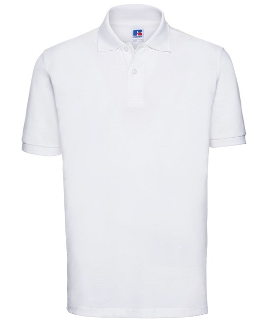 Classic cotton piqué polo XS / White*†