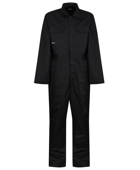 Pro stud fasten coverall XS / Black