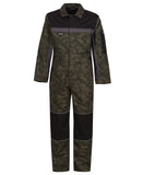 Kids seedling coverall 2 / Camo/Black