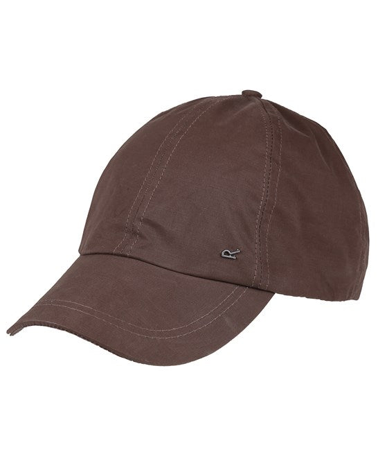 Arif wax-effect cap One size / Brown