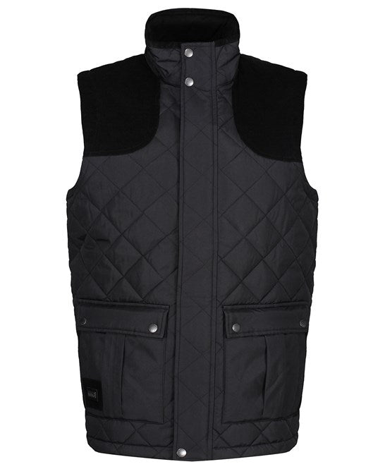 Padbury diamond quilt bodywarmer S / Black