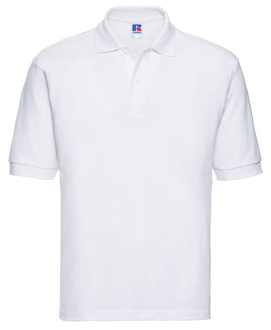 Classic polycotton polo XS. / White*†