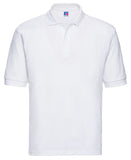 Classic polycotton polo XS. / White*†