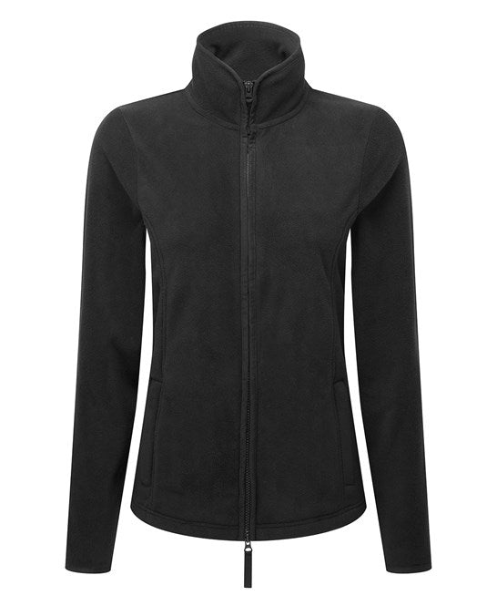 Women’s artisan fleece jacket XS. / Black/Black