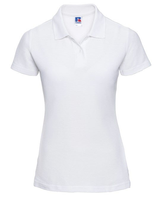Women's classic polycotton polo XS / White.
