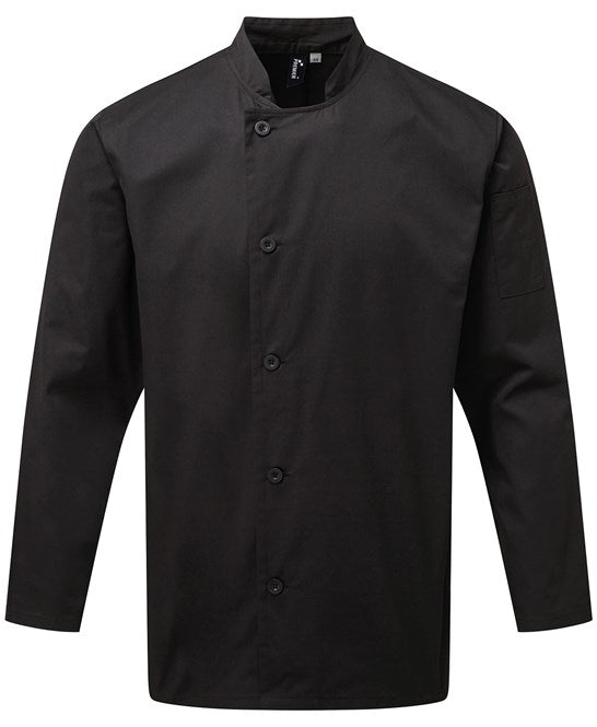 Chef's essential long sleeve jacket XS / Black