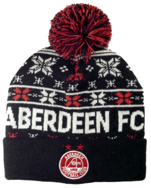 Xmas Jacquard Bobble Hat