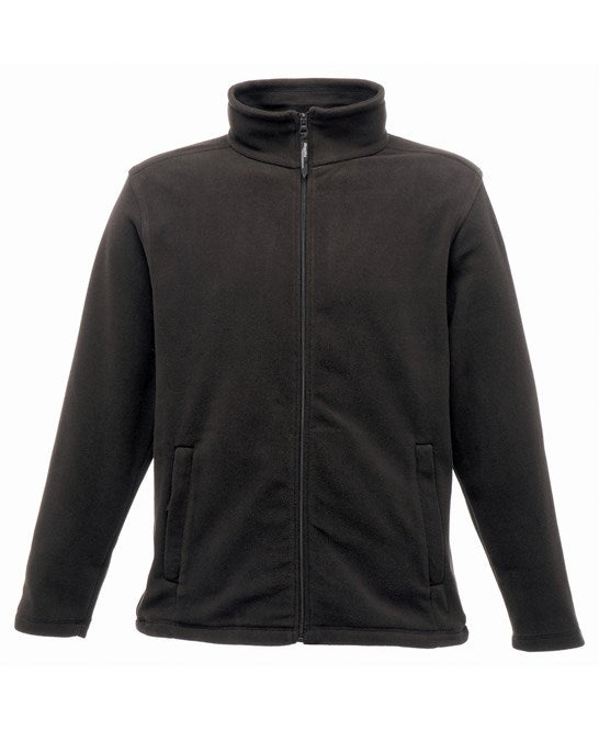 Full-zip microfleece S / Black
