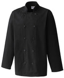Long sleeve chef’s jacket XS / Black
