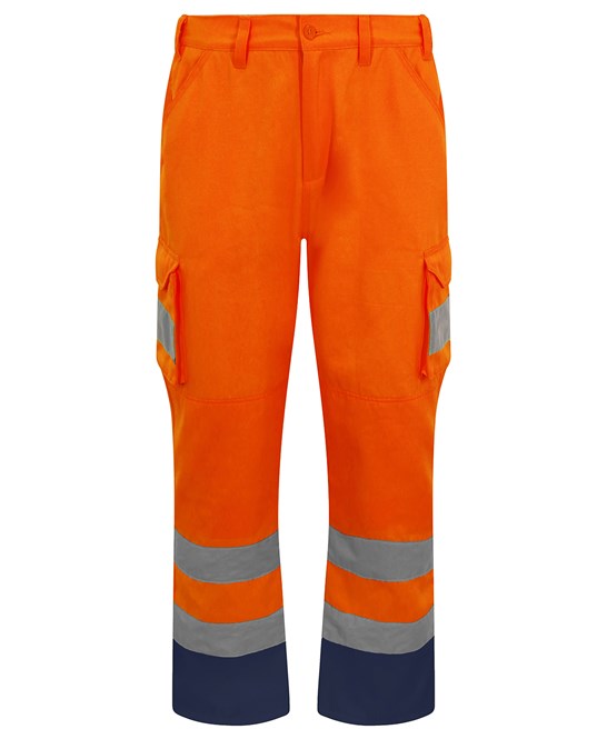 Cargo trousers S / HV Orange