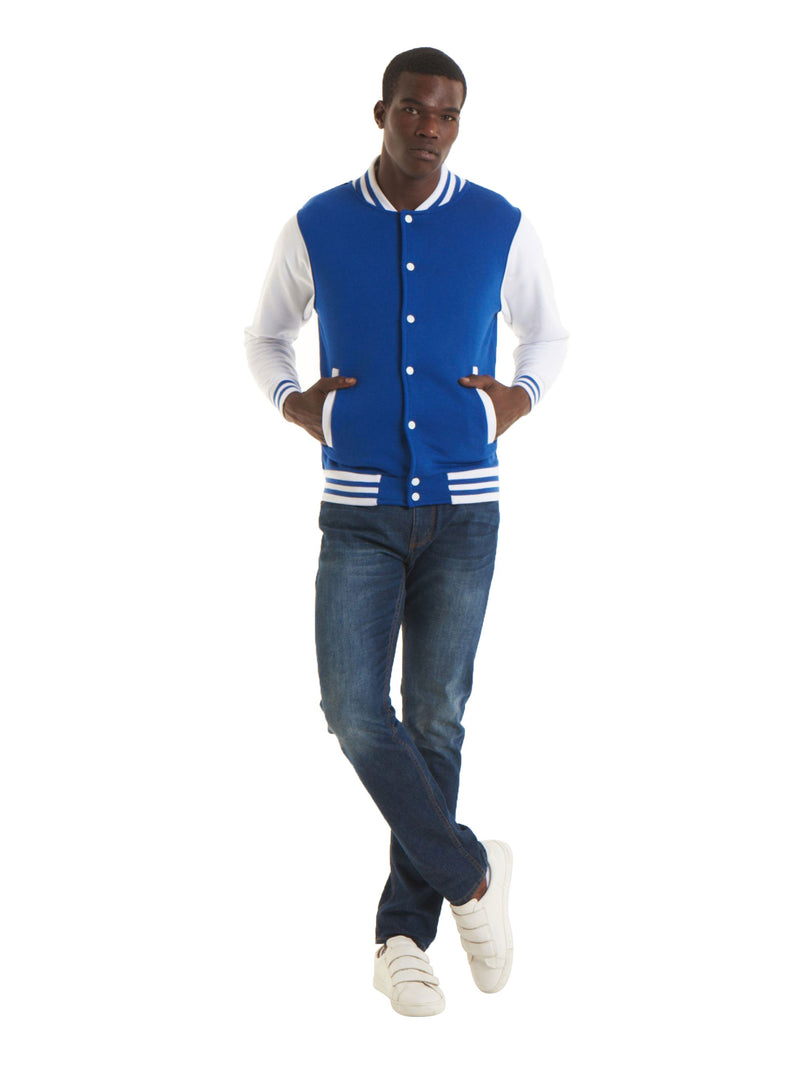 Mens Varsity Jacket S / Black