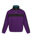 Vintage fleece pullover S / Juniper/Black