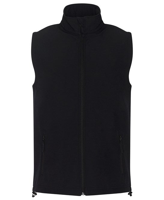 Pro 2-layer softshell gilet S / Black