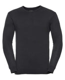 V-neck knitted sweater 2XS. / Black