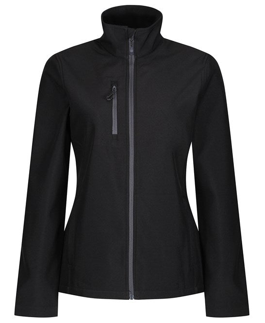 Women's Honestly made recycled softshell jacket S / Black