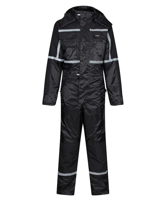 Pro waterproof insulated coverall XS / Black