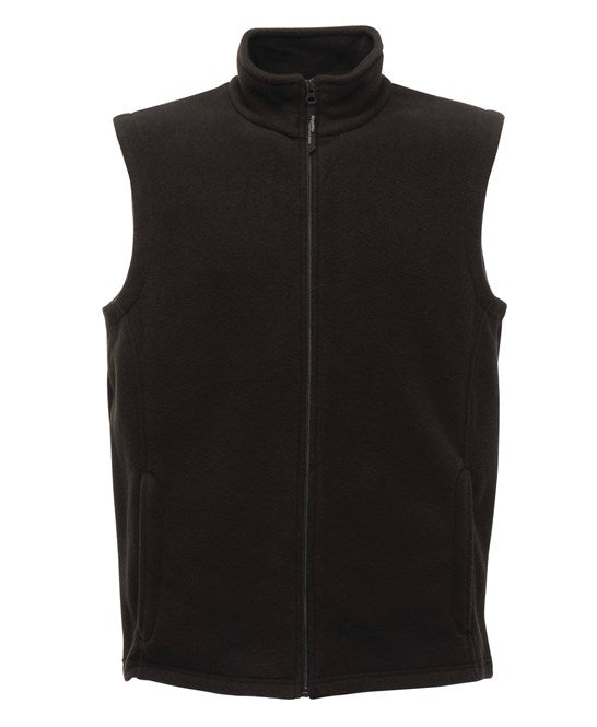 Microfleece bodywarmer S / Black
