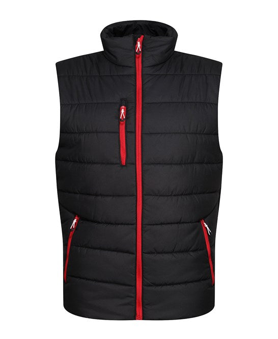 Navigate thermal bodywarmer S / Black/Classic Red