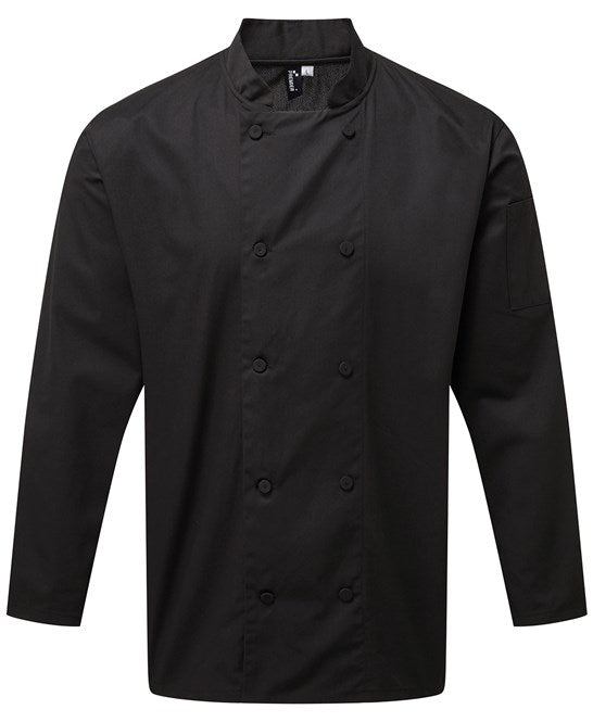 Chef's Coolchecker® long sleeve jacket XS / Black