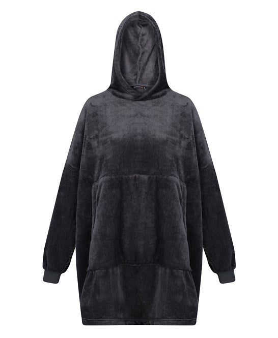 Snuggler oversized fleece hoodie One Size / Navy