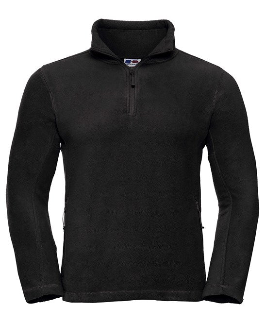 ¼-zip outdoor fleece XS / Black