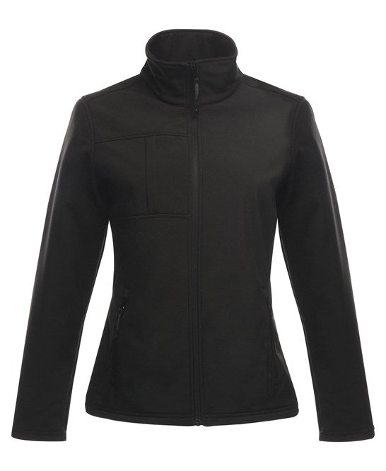 Women's Octagon II printable 3-layer membrane softshell 8 / Black/Black