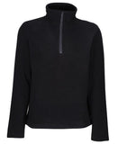 Copy of Copy of Honestly made recycled full zip microfleece S / Black
