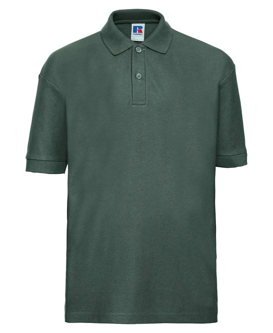 Kids polo shirt 1/2 / Bottle Green