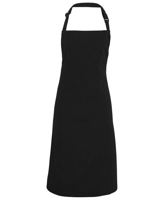 100% Polyester bib apron One Size / Black