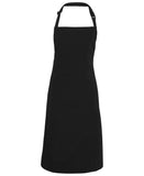 100% Polyester bib apron One Size / Black