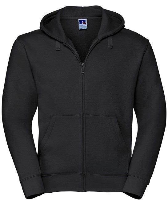 Authentic zipped hooded sweat XS / Black