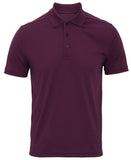 Coolchecker® piqué polo S / Aubergine