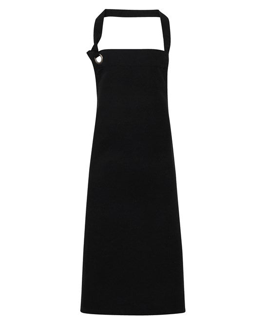 Calibre heavy cotton canvas bib apron One Size / Black