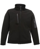 Arcola 3-layer softshell S / Black/Seal Grey