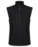 Honestly Made recycled softshell bodywarmer S / Black