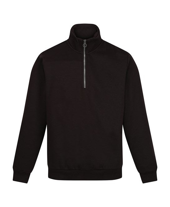 Pro 1/4 zip sweatshirt XS. / Black