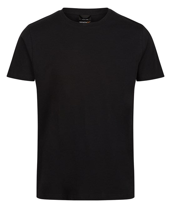 Pro soft-touch cotton t-shirt XS. / Black