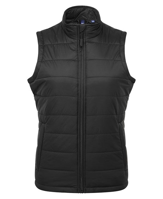 Women’s ‘Recyclight’ padded gilet XS. / Black